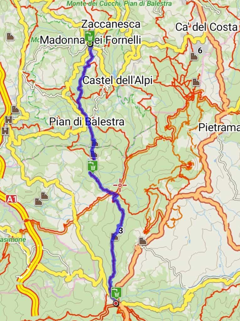 La Via degli Dei 6 3 7 1