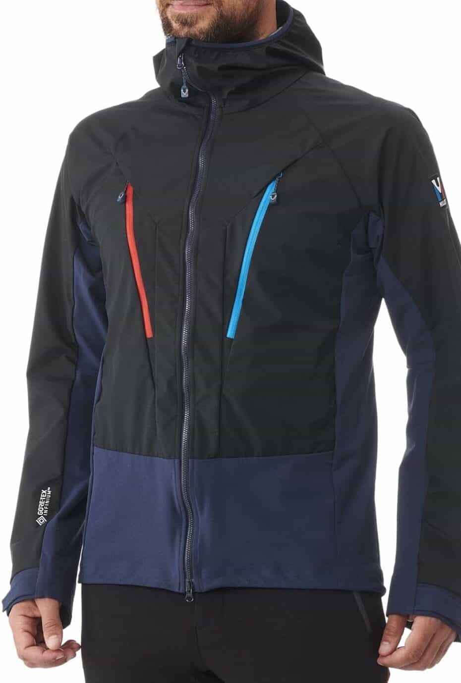 Segreti di Impermeabilità e Traspirabilità: come valutare al meglio 3 Giacca Impermeabile Trilogy V Icon Infinium JKT Millet colore nero e blu