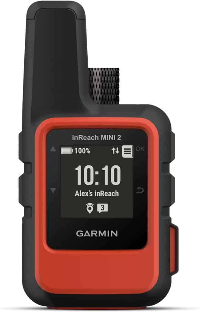 Comunicatore Satellitare Garmin Mini Inreach 2 colore nero e rosso